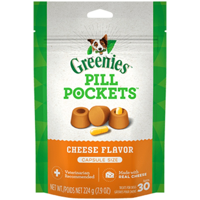 Greenies Pill Pockets Cheese Flavor Dog Dental Treats