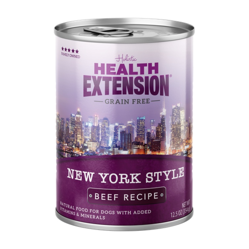 Health Extension Grain Free New York Style Canned Dog Food