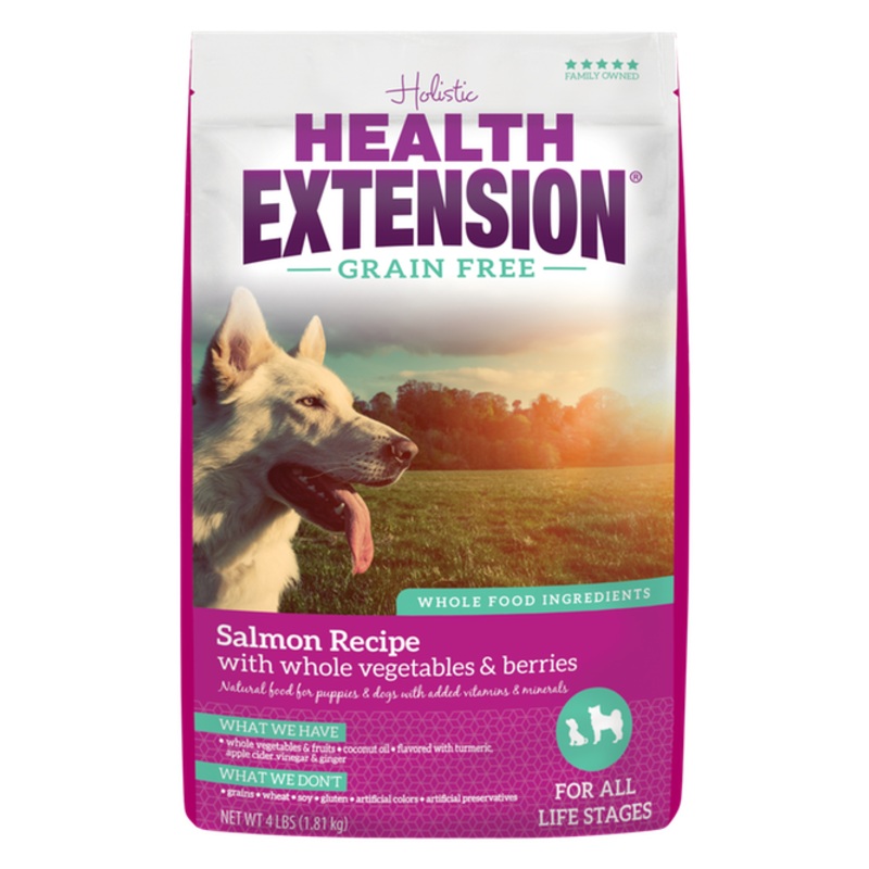 Health Extension Grain Free Salmon Recipe Dog Food