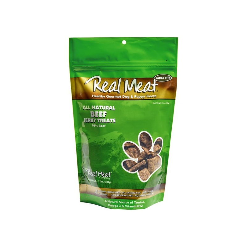 Real Meat All-Natural Beef Jerky Dog Treats