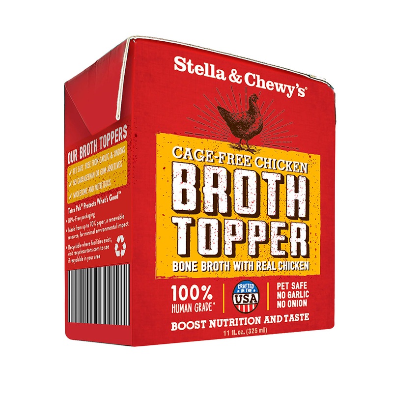Stella & Chewy’s Cage-Free Chicken Topper Dog Broth