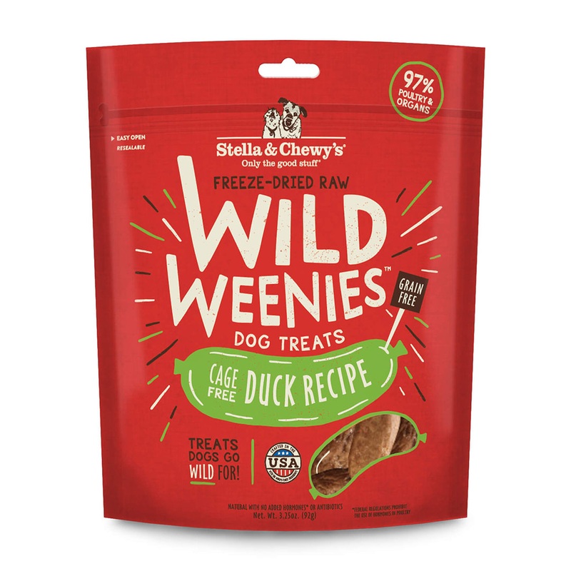 Stella & Chewy’s Cage-Free Duck Wild Weenies Dog Treats