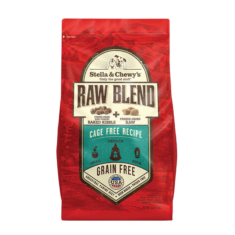 Stella & Chewy’s Cage-Free Raw Blend Dog Food