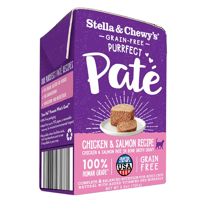 Stella & Chewy’s Chicken & Salmon Medley Pate Cat Food