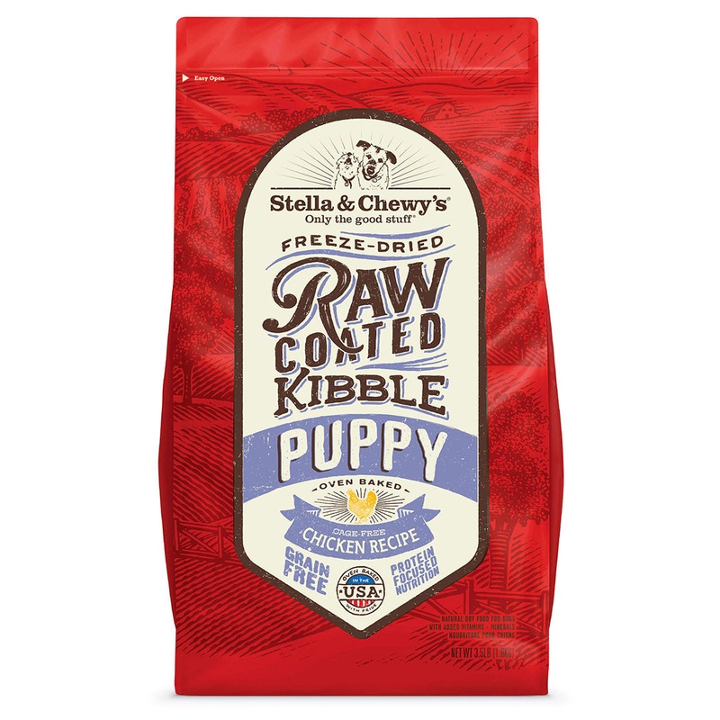 Stella & Chewy’s Raw Coated Cage-Free Chicken Dog Food For Puppies
