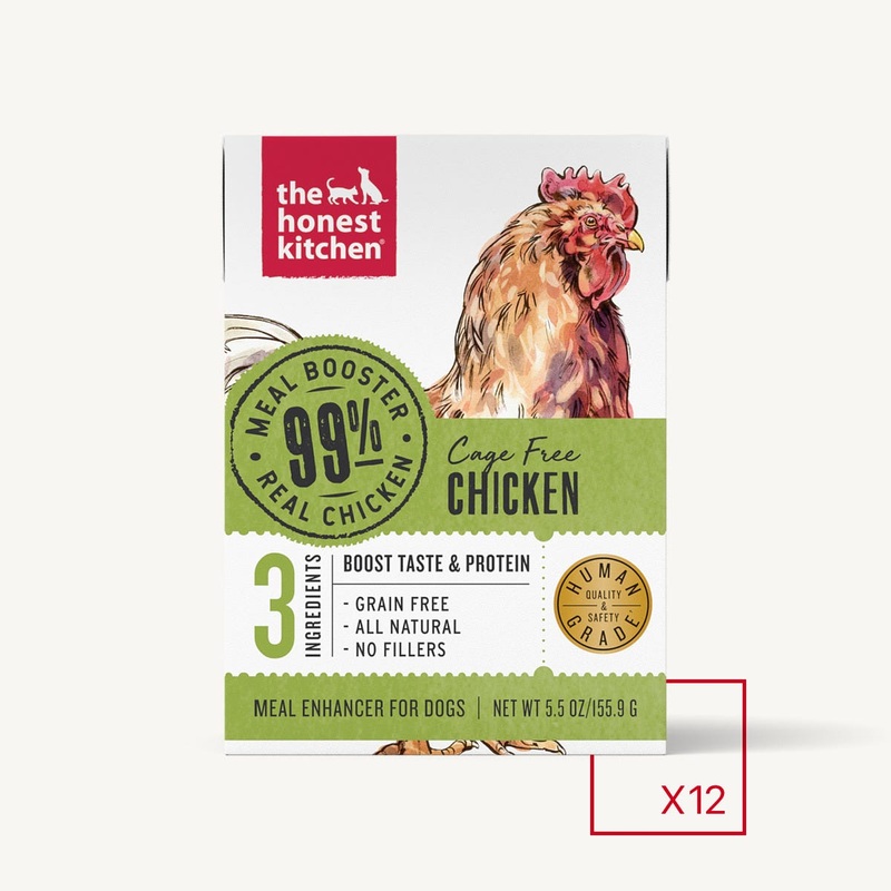 The Honest Kitchen Meal Booster – 99% Chicken Dog Food Topper
