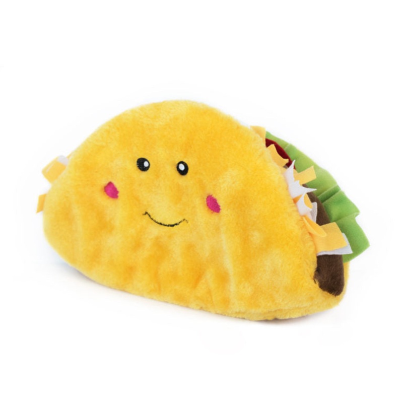Zippy Paws Nomnomz – Taco Dog Toy