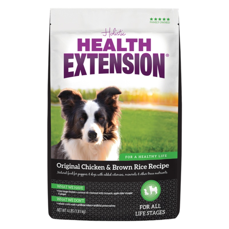 Health Extension Original Chicken & Brown Rice Recipe Dog Food