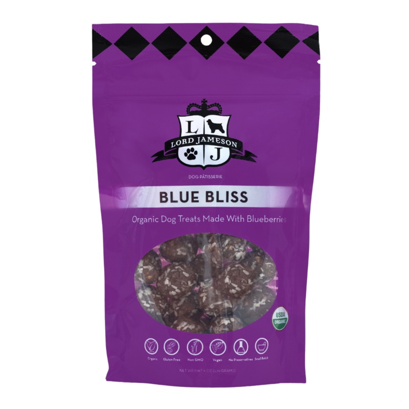 Lord Jameson Blue Bliss Wild Blueberries & Purple Carrot Dog Treats