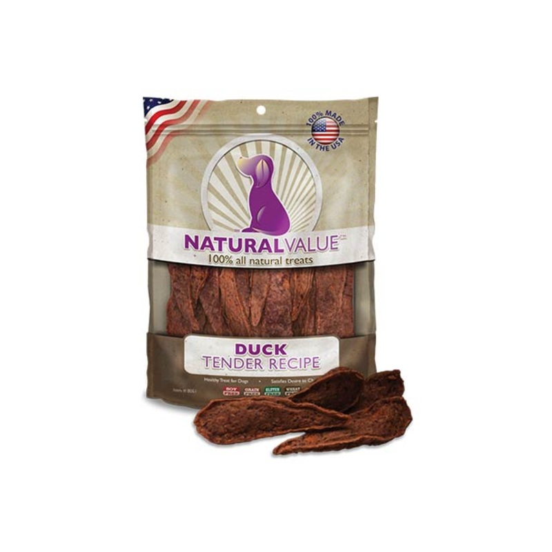 Loving Pets Natural Value Duck Tender Recipe Dog Treats