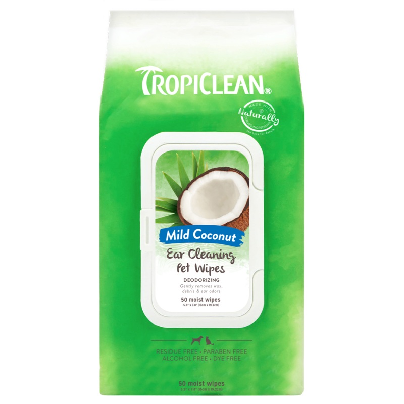 Tropiclean Ear Cleaning Wipes For Pets
