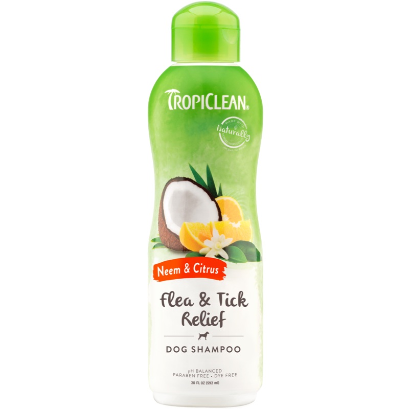 Tropiclean Neem & Citrus Flea & Tick Relief Dog Shampoo