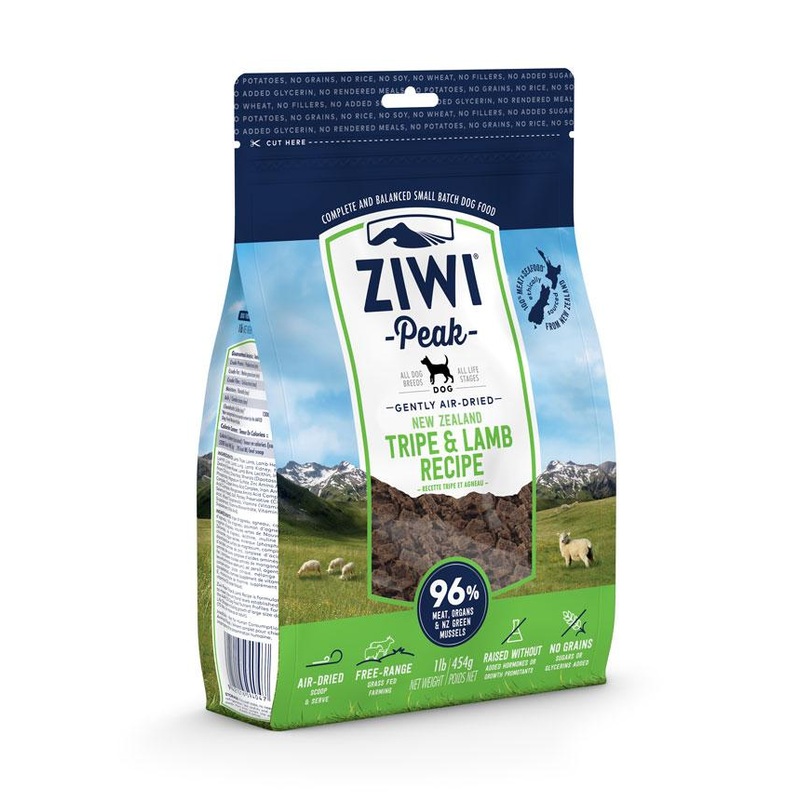 Ziwi Peak Air-Dried Tripe & Lamb Dog Food