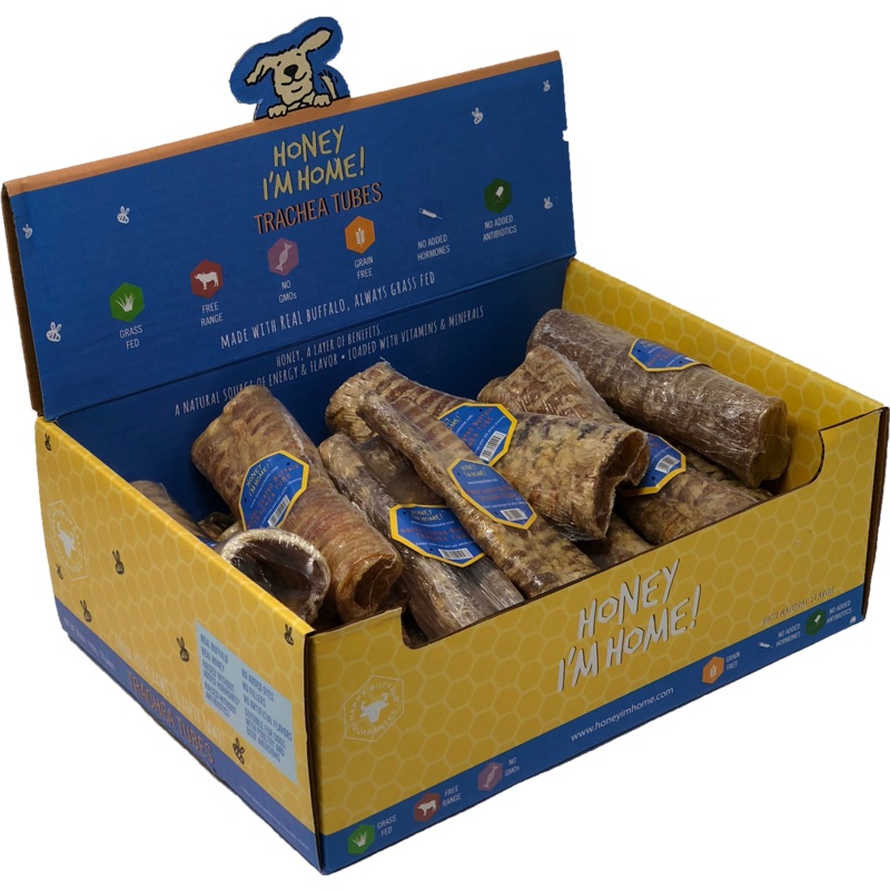 Honey I’m Home Trachea Tube Dog Treat