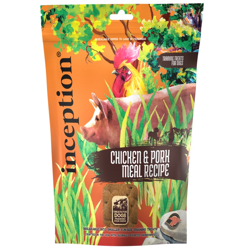Inception Chicken & Pork Recipe Dog Treats