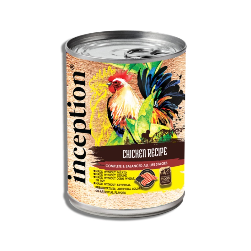 Inception Chicken Recipe Canned Dog Food