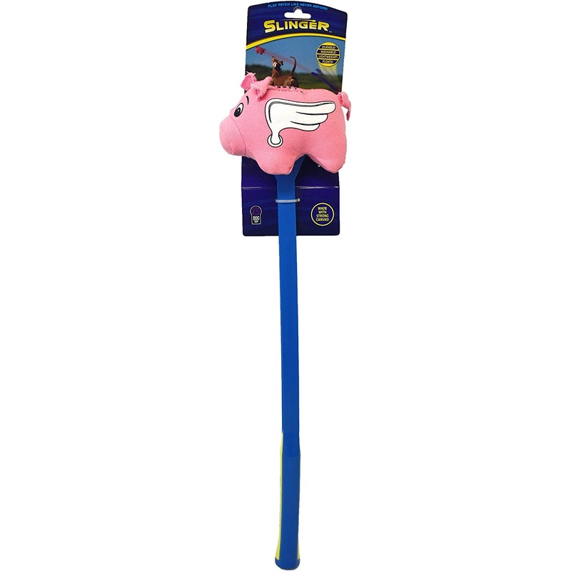 MultiPet Slinger Pig Fetch Dog Toy