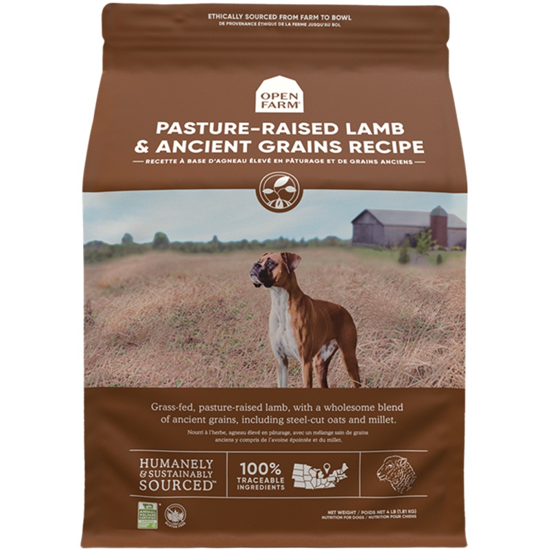 Open Farm Pasture-Raised Lamb & Ancient Grains Dry Dog Food