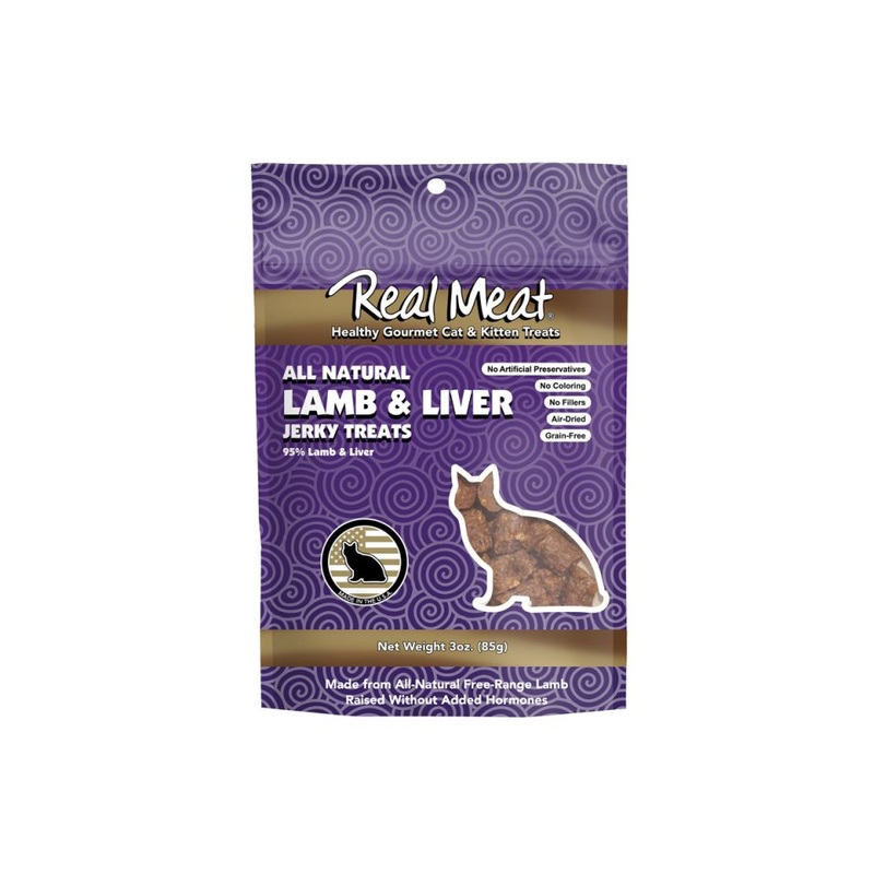 Real Meat All Natural Lamb & Liver Cat Treats