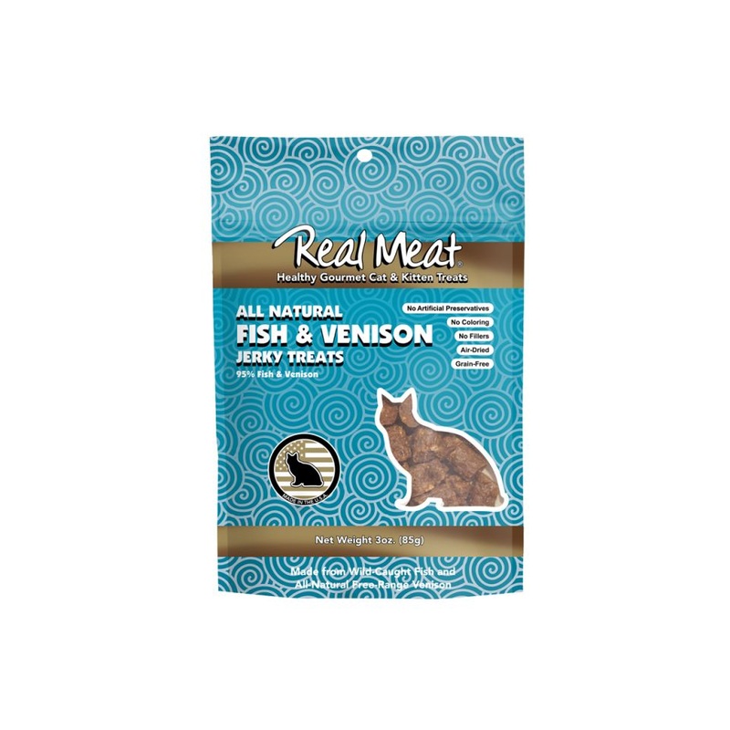 Real Meat Fish & Venison Cat Treats