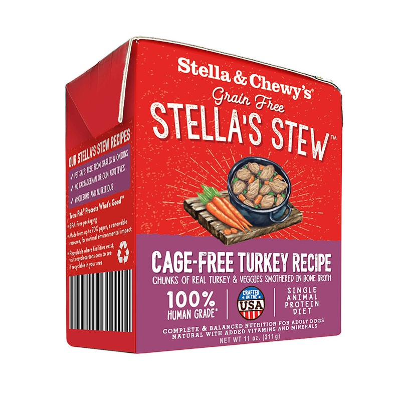 Stella & Chewy’s Cage-Free Turkey Stew Dog Food