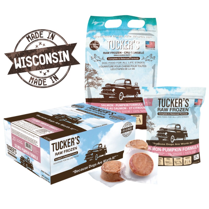 Tucker’s Salmon & Pumpkin Frozen Dog Food