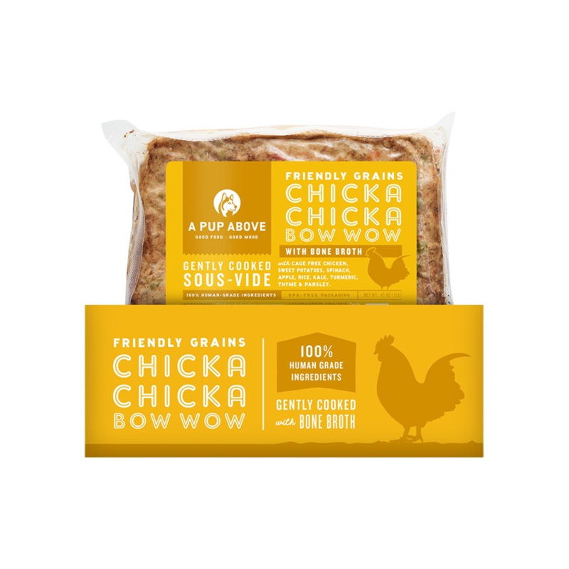 A Pup Above Chicka Chicka Bow Wow Gently Cooked 1lb Patty Dog Food