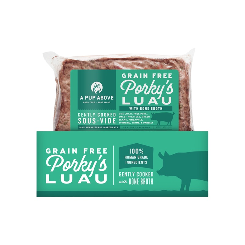 A Pup Above Porky’s Luau Gently Cooked 1lb Patty Dog Food