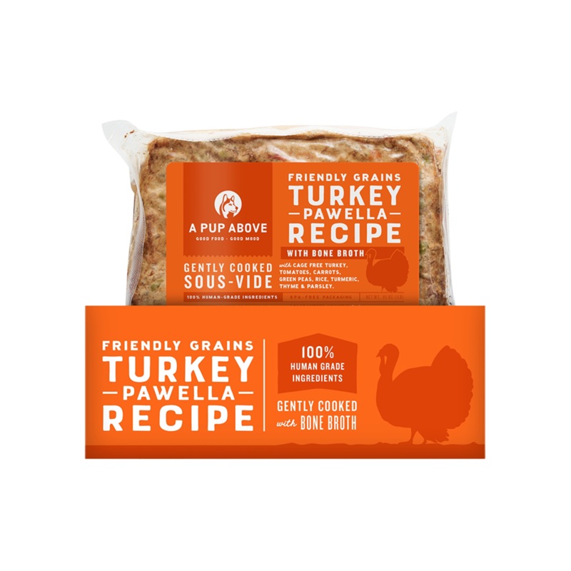 A Pup Above Turkey Pawella Gently Cooked 1lb Patty Dog Food