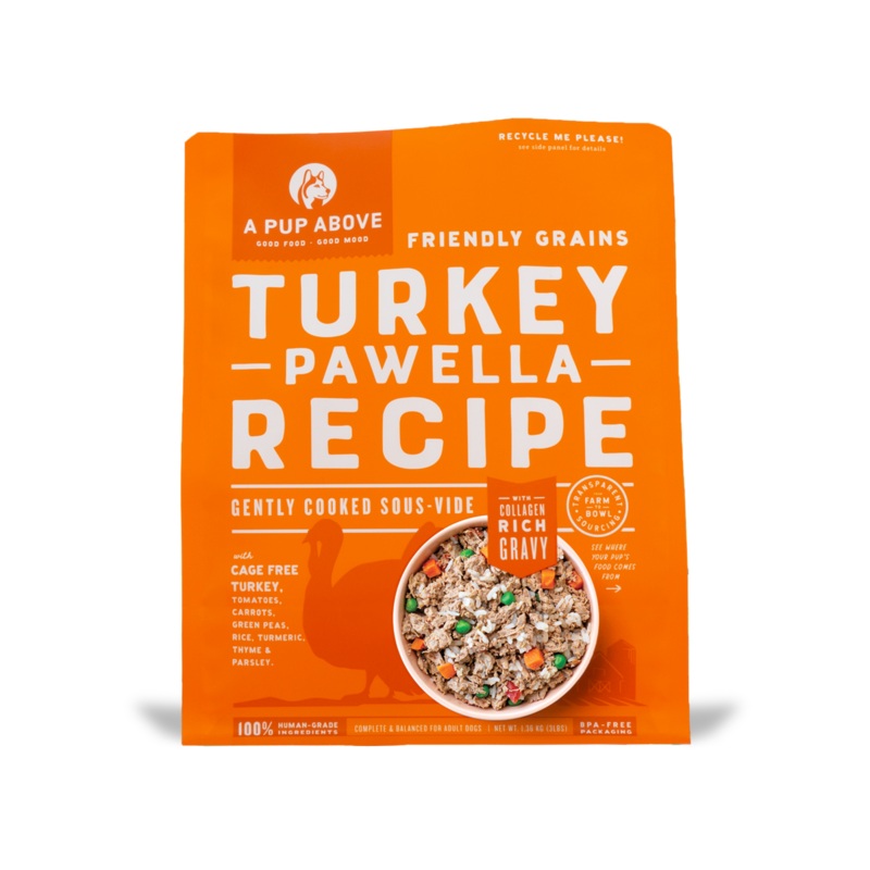 A Pup Above Turkey Pawella Gently Cooked Dog Food