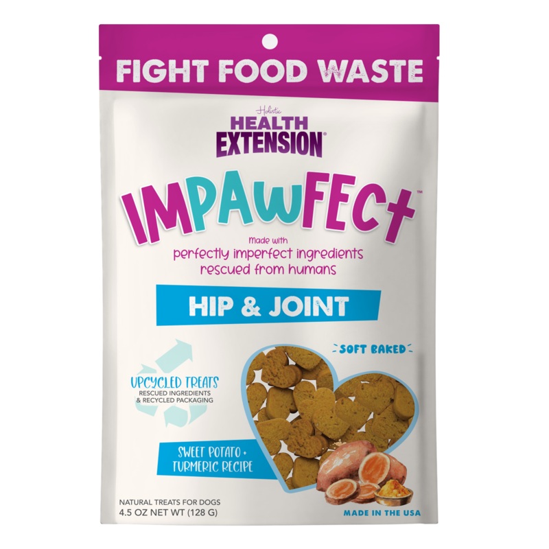 Health Extension Impawfect Sweet Potato & Turmeric for Hip & Joint Support Dog Treats