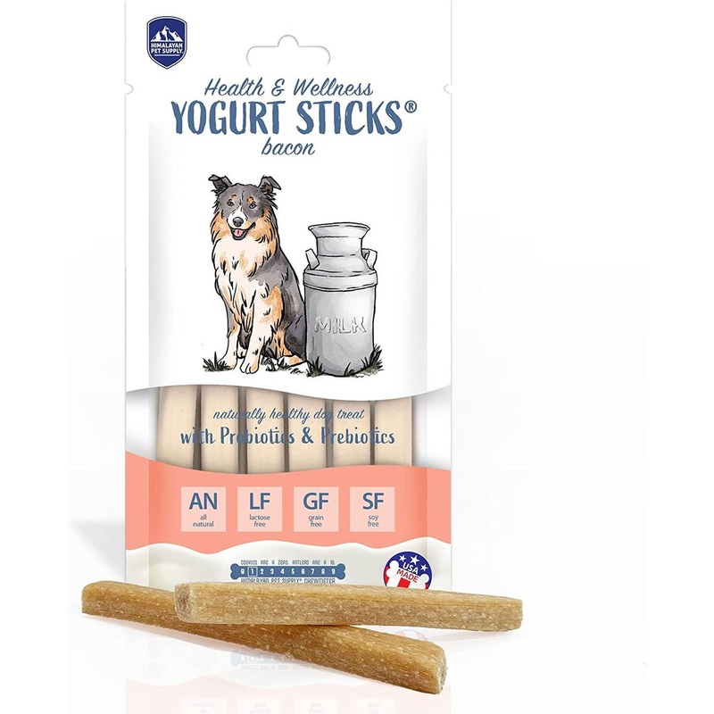 Himalayan Pet Supply Yogurt Sticks Bacon Dog Treats