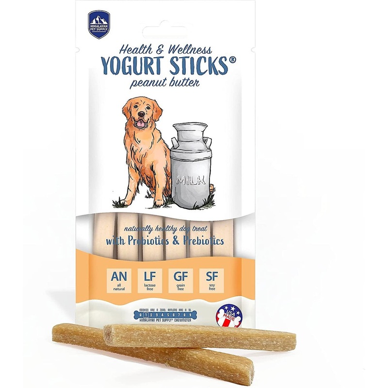 Himalayan Pet Supply Yogurt Sticks Peanut Butter Dog Treats