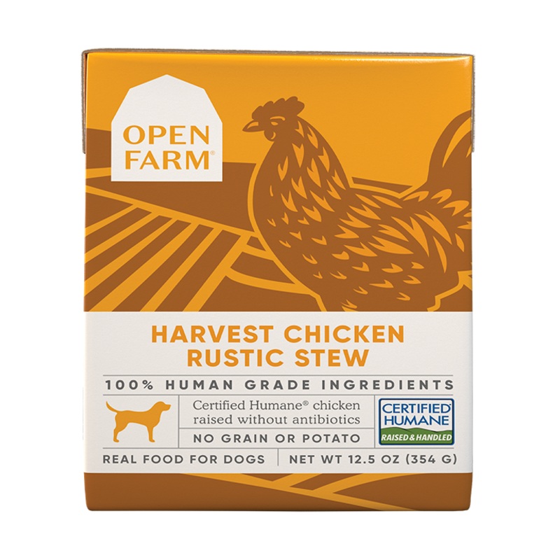 Open Farm Harvest Chicken Rustic Stew Wet Dog Food