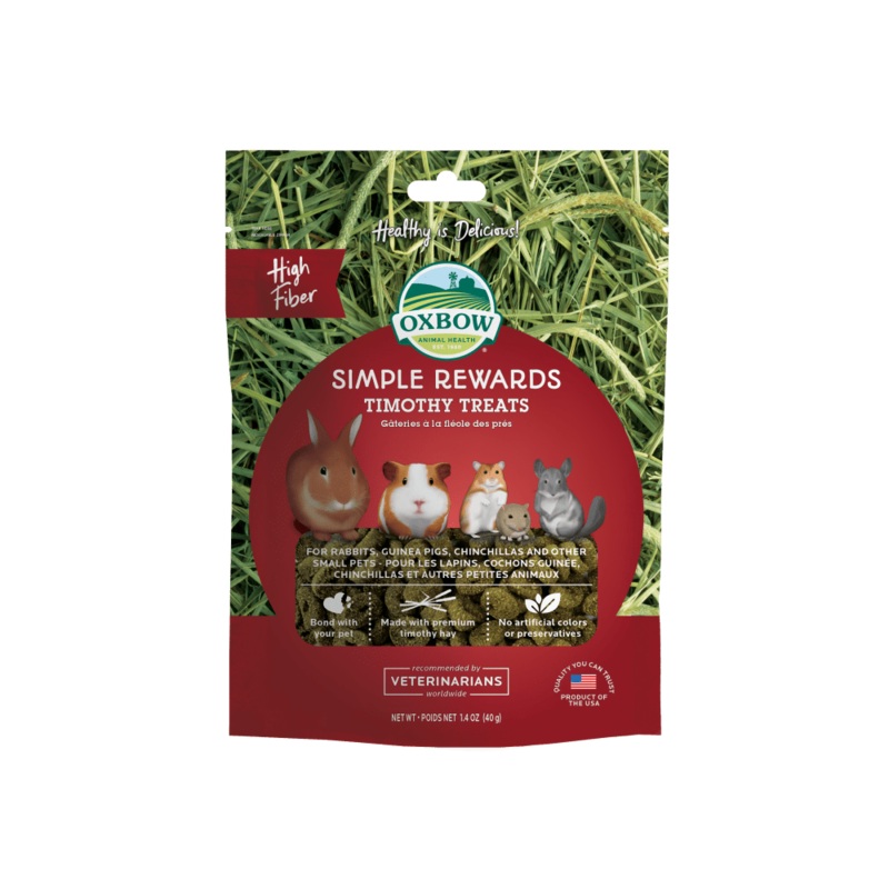 Oxbow Simple Rewards Timothy Small Animal Treats
