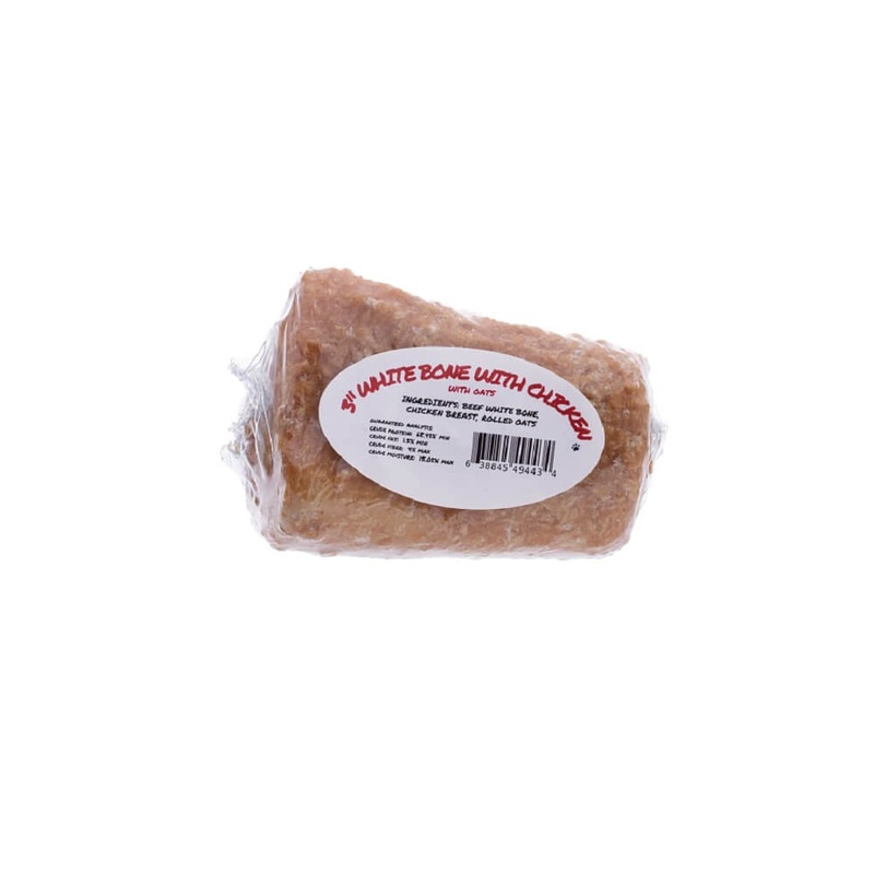Preen Pets White Bone Wrapped Chicken Breast Dog Treat