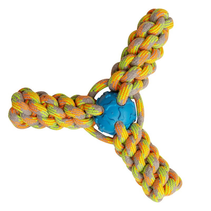 SnugArooz Fling N’ Fun Rope Dog Toy
