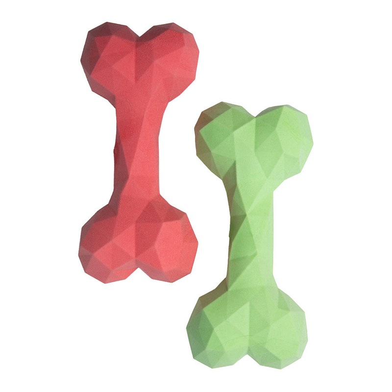 SnugArooz Snugz Craft Dog Toy|Green|Pink