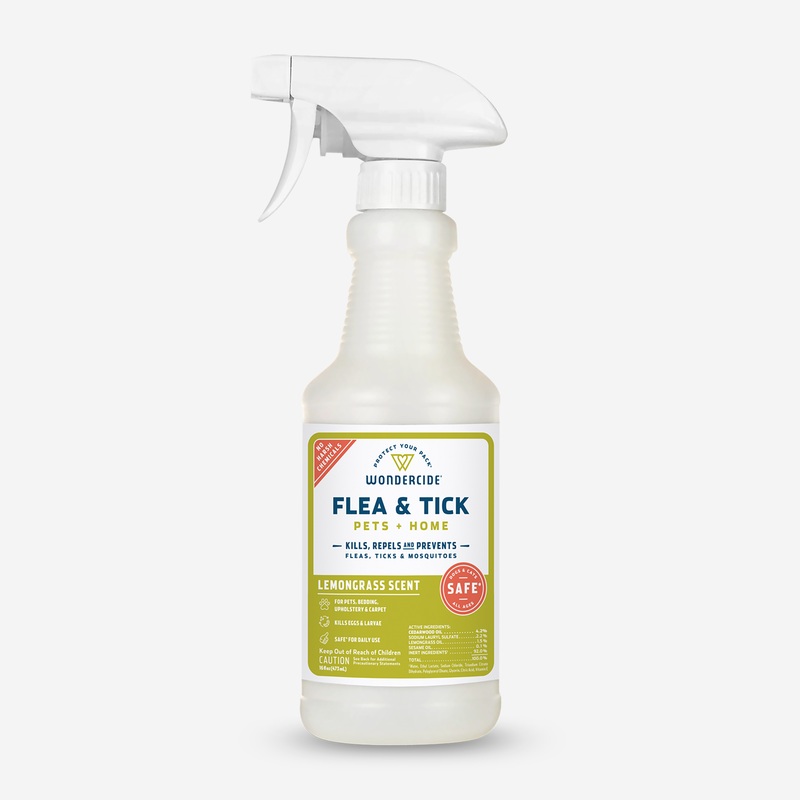 Wondercide Lemongrass Scent Flea & Tick Spray for Pets