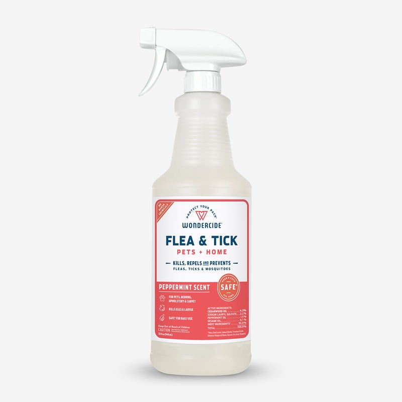 Wondercide Peppermint Scent Flea & Tick Spray for Pets