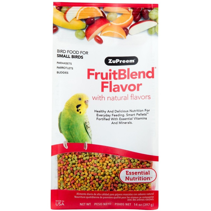 ZuPreem FruitBlend for Small Birds