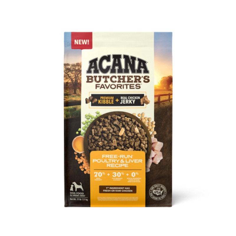 Acana Butcher’s Favorites Free Run Poultry & Liver Recipe Dog Food