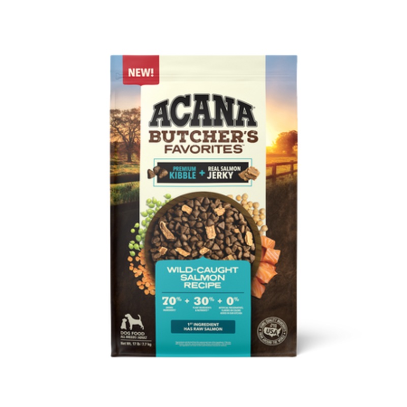 Acana Butcher’s Favorites Wild Caught Salmon Recipe Dog Food