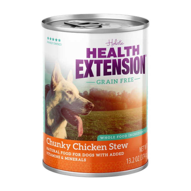 Health Extension Chunky Chicken Stew Canned Dog Food