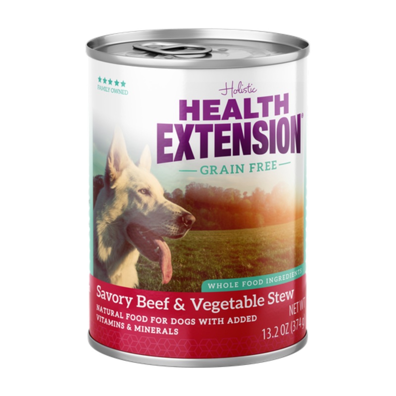 Health Extension Savory Beef & Vegetable Stew Canned Dog Food