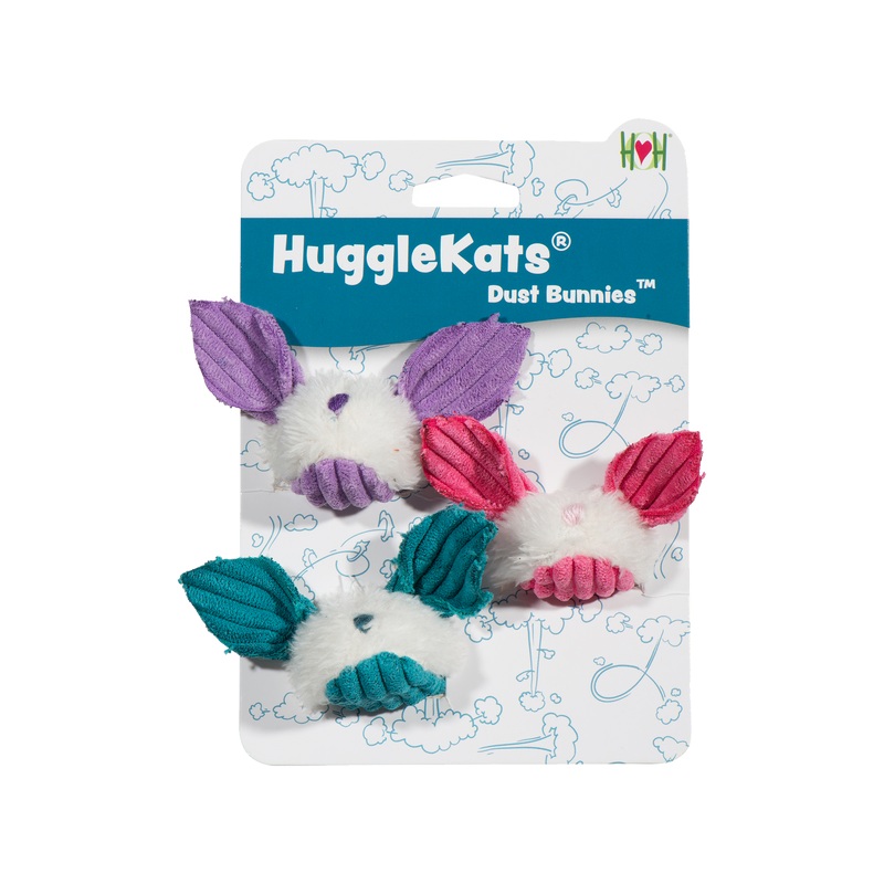 HuggleKats Dust Bunnies Cat Toy