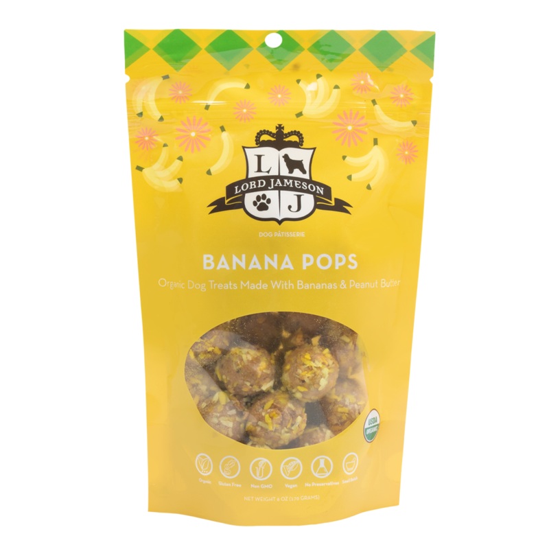 Lord Jameson Banana Pop Dog Treats