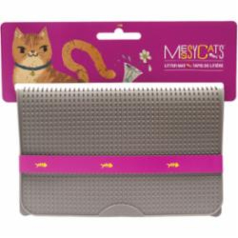 messy mutts litter matt grey|pink|purple