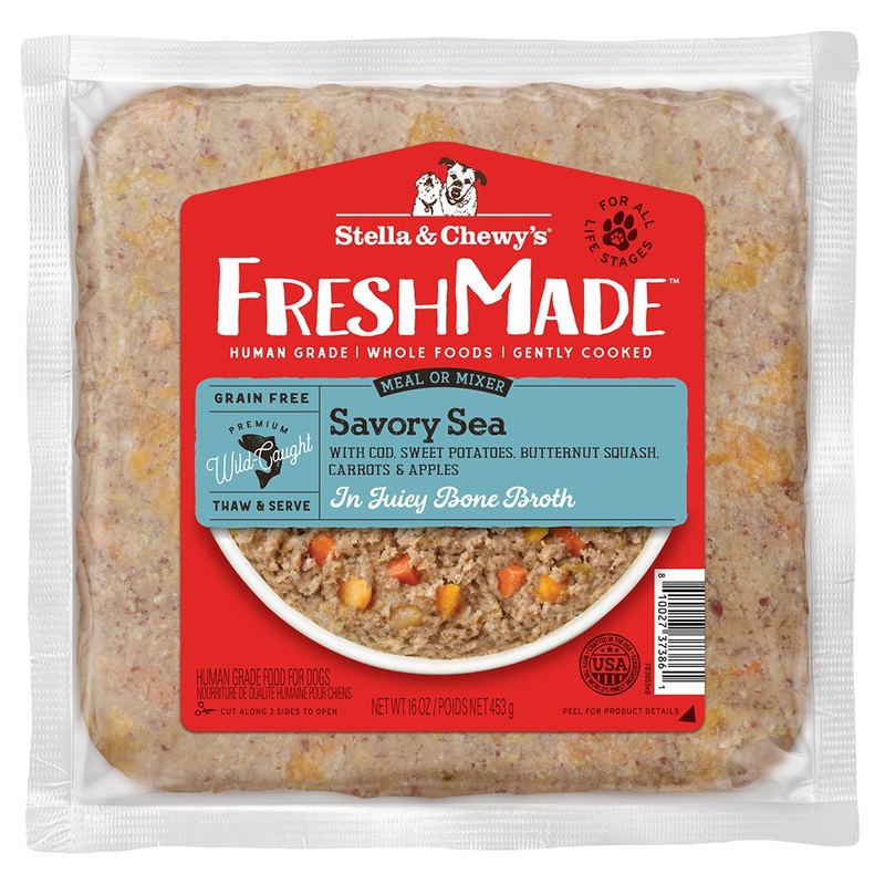Stella & Chewy’s Freshmade Savory Sea Gently Cooked Dog Food