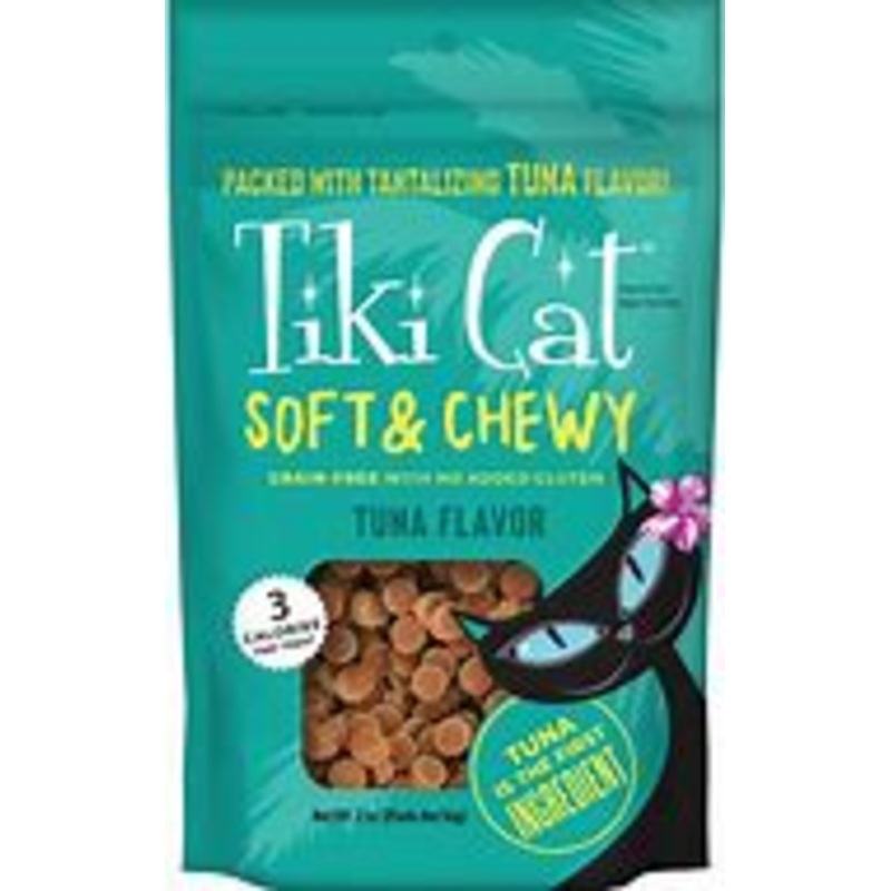 tiki cat soft & chewy tuna 2oz